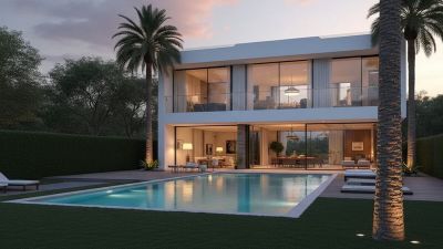 Villa in Manilva with 4 bedrooms and 4 bathrooms 300m2