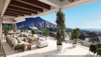 Penthouse in Benahavis with 3 bedrooms and 4 bathrooms 192m2