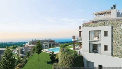 Penthouse in Benahavis with 4 bedrooms and 3 bathrooms 180m2