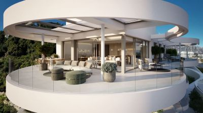 Penthouse in Benahavis with 4 bedrooms and 5 bathrooms 236m2