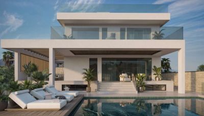Villa in Estepona with 5 bedrooms and 5 bathrooms 410m2