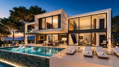 Villa in Sotogrande with 4 bedrooms and 4 bathrooms 995m2