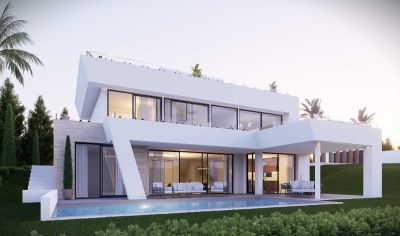 Villa in Estepona with 4 bedrooms and 4 bathrooms 424m2