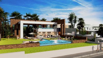 Вилла в La Duquesa с 4 спальнями и 5 ванными комнатами 330м2