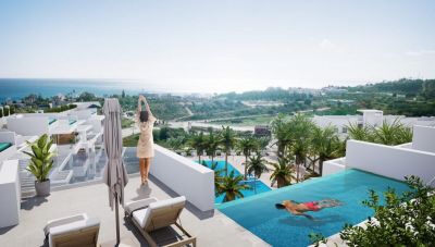 Penthouse in Estepona with 2 bedrooms and 2 bathrooms 94m2