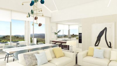 Apartment in Benahavis with 3 bedrooms and 3 bathrooms 122m2