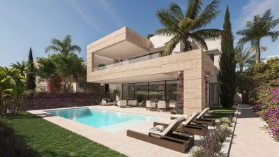 Villa in Estepona with 5 bedrooms and 6 bathrooms 287m2