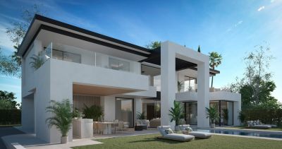 Villa in Estepona with 4 bedrooms and 4 bathrooms 581m2