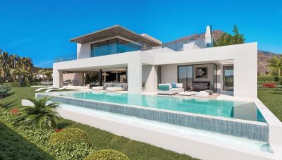 Villa in Estepona with 4 bedrooms and 5 bathrooms 412m2